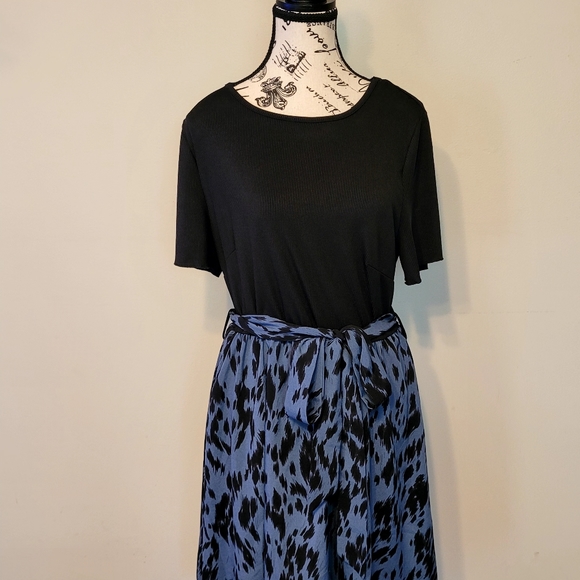 ADORABLE!! BELTED A-LINE DRESS!! - Picture 6 of 7